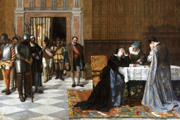 Doña María Pacheco después de Villalar (Museo del Prado)