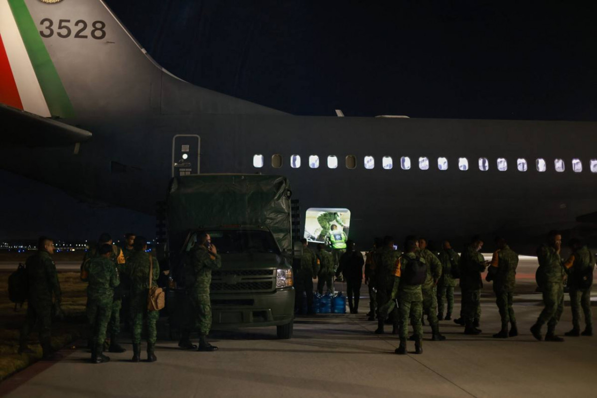 Contingente mexicano rumbo a turquu00ed por sismos   foto gob mex