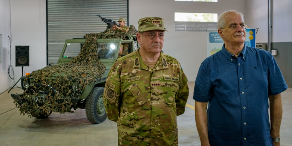 Inauguración planta vehiculos ejército argentino Villaguay   Fotos Gonzalo Mary27