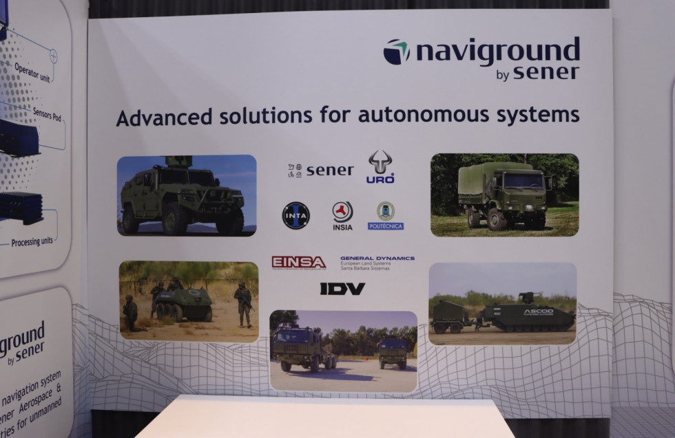 Sener naviground en IDEX