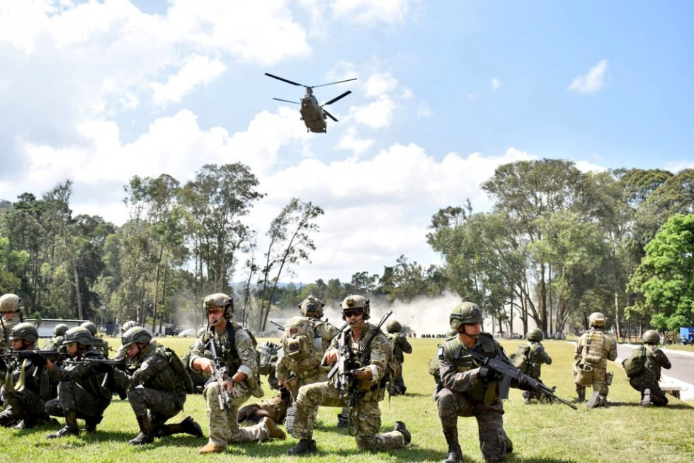 Foto clausuran ejercicio Guardián Centam 2023