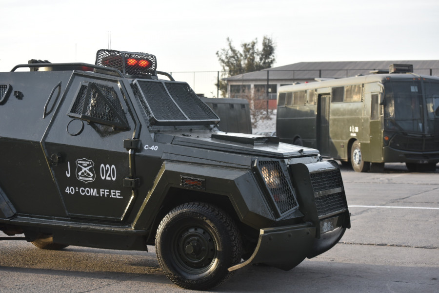 Carro Mahindra Marksman de  Carabineros de Chile Foto Gobierno Regional Metropolitano de Santiago