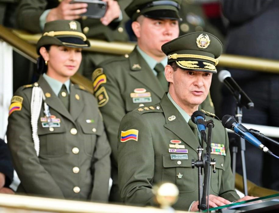 General Salamanca PNC. Foto Policia Colombiana