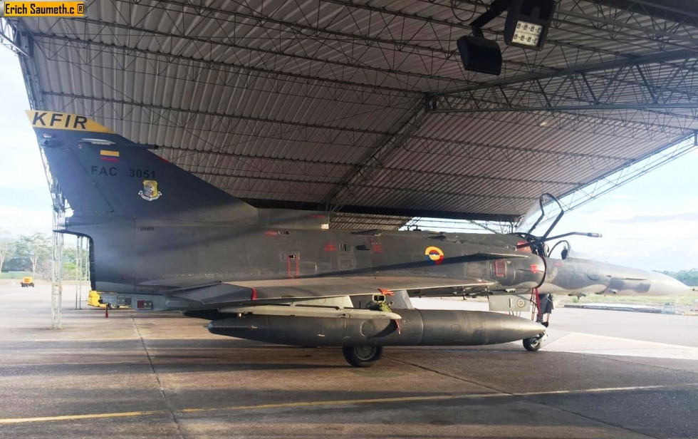 IAI Kfir FAC. Foto Infodefensa