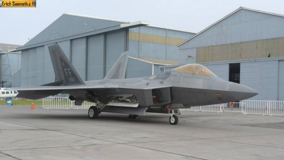 F 22 USAF. Foto Infodefensa.com