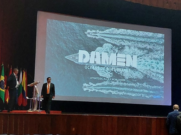 Damen ConferenciaSitdef2023 May2023 HoracioDelgado GerenteComercialAmericas PeterWatson 600px