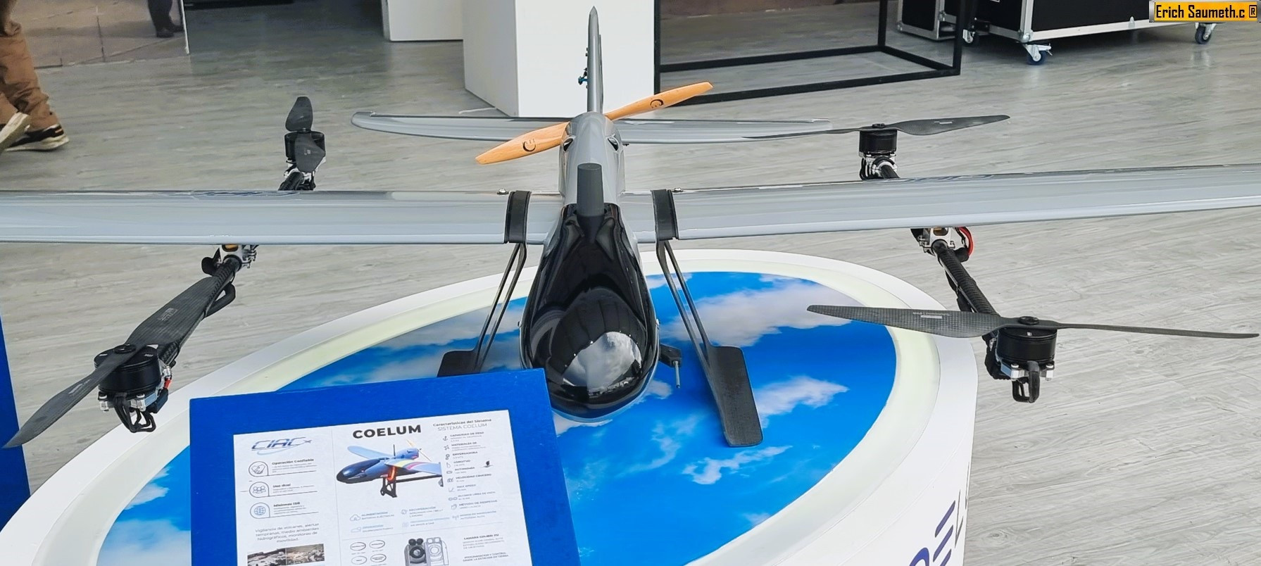 Colombia Apuesta Por La Capacidad VTOL Y Exhibe Su Nuevo UAV, El Coelum