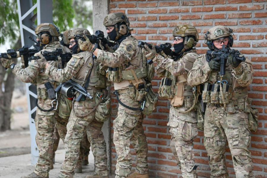 Curso de asalto urbano avanzado Foto Ejército de Chile