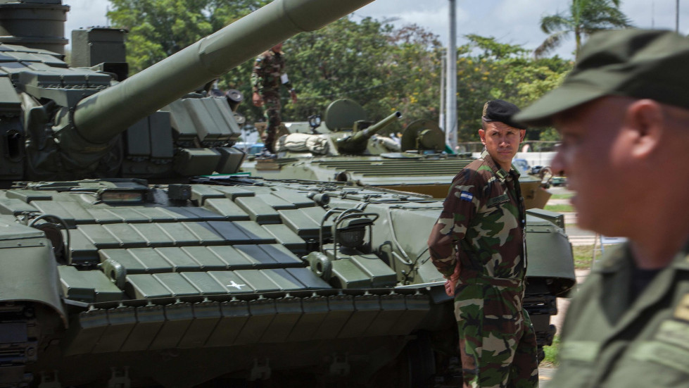 Tanques T 72 Nicaragua