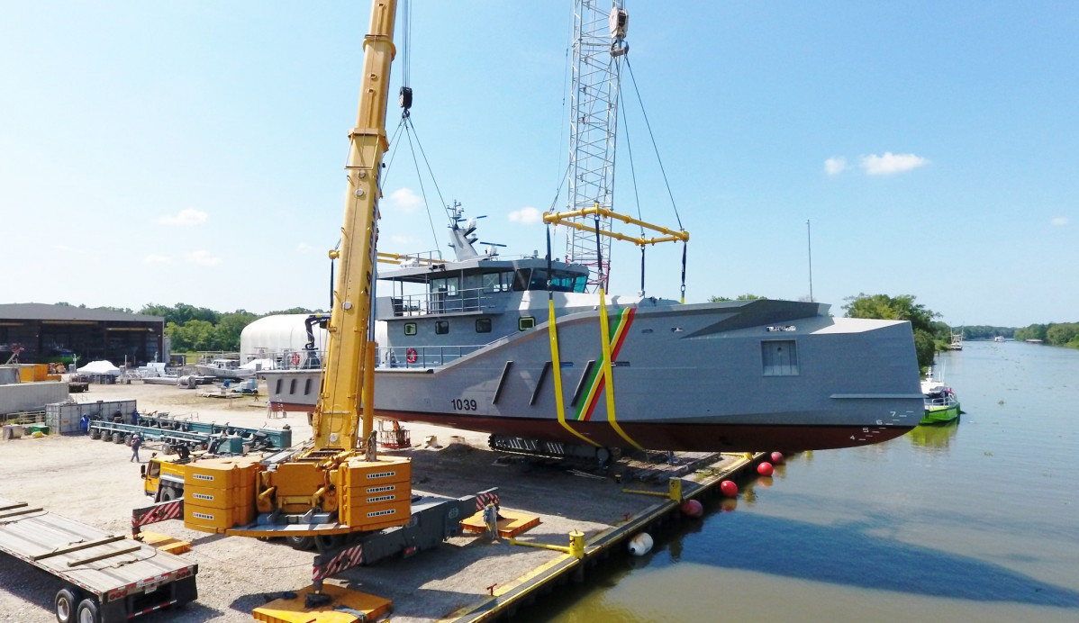 Guyana FzaDefensa Berbice MetalShark 1