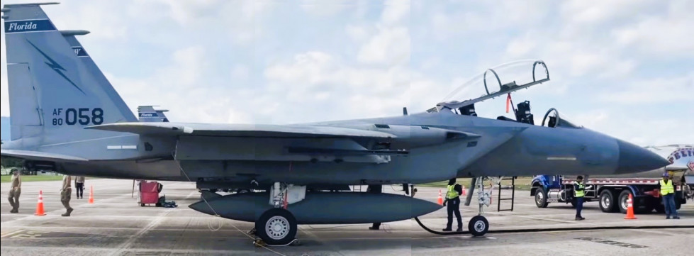 F 15 en Colombia. Foto Infodefensa