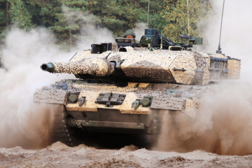 Carro de combate Leopard 2A7. Foto. KMW