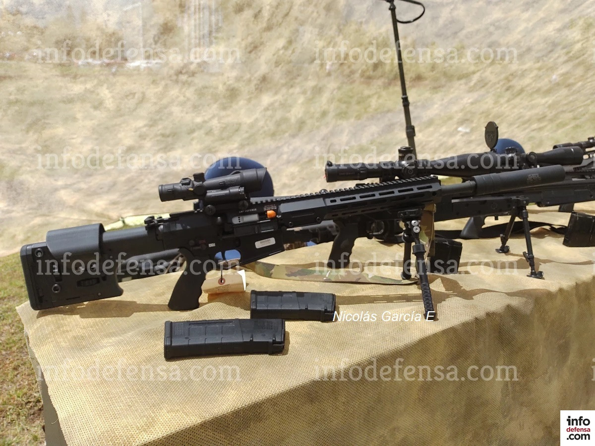 Fusil Lewis Machine & Tool Company modelo MARS H   Foto Nicolu00e1s Garcu00eda E