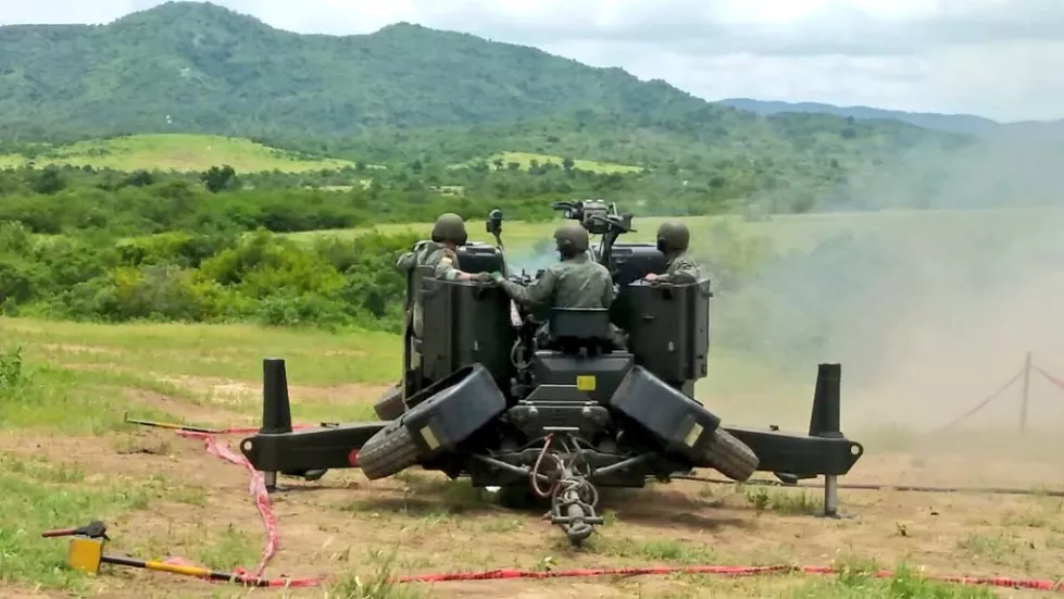 Oerlikon Ecuatoriano. Foto Ejercito del Ecuador