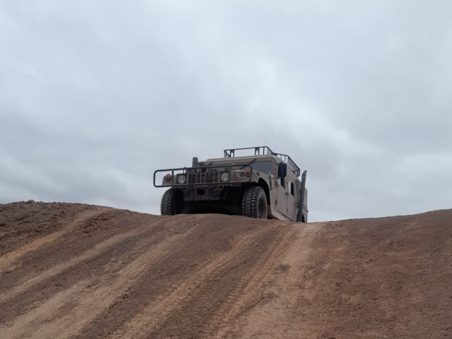 Capacitación en conducción y mantenimiento de vehículos Humvee Foto Ejército de Chile