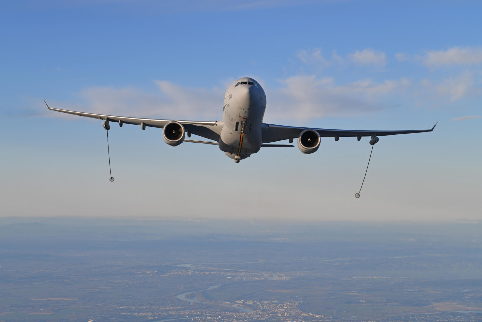 Avión A330 MRTT francés. Foto. Airbus