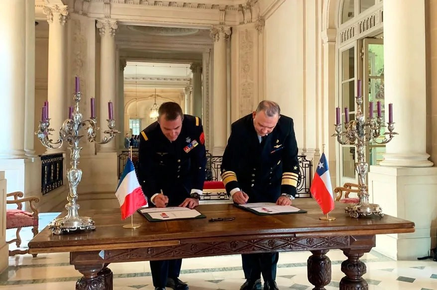 XIII Reunión de Estados Mayores Conjuntos de las Fuerzas Armadas Firma Estado Mayor Conjunto de Chile