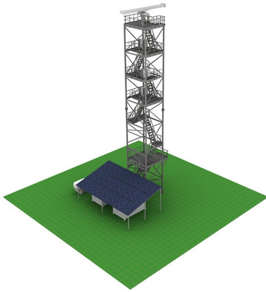 IMG 01 Concepção preliminar da infraestrutura da primeira UV do SisGAAz  Credito Miramar RF Com