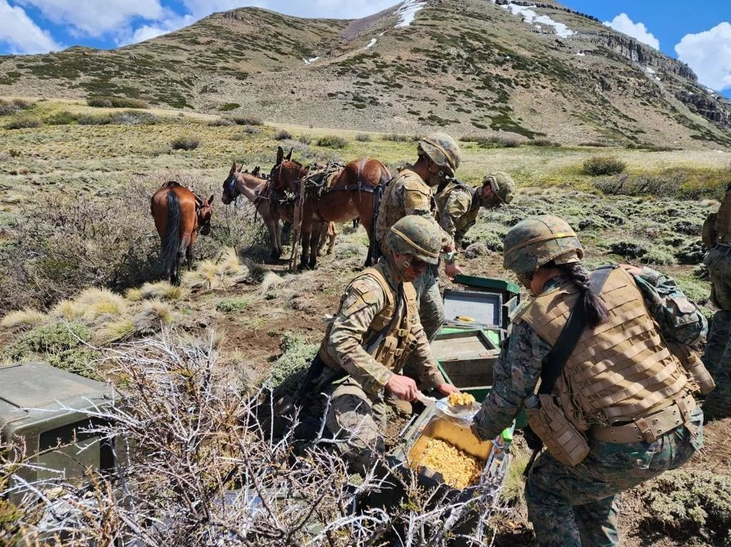 Ejercicio de montau00f1a estival Los Barros Firma Destacamento de Montau00f1a N17 Los u00c1ngeles del Eju00e9rcito de Chile 006