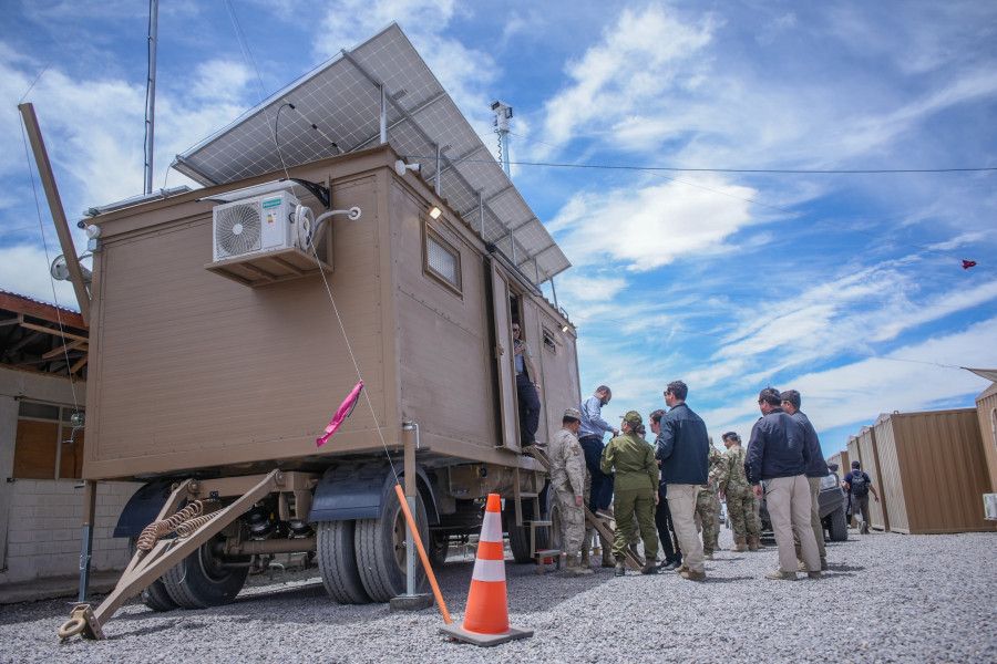 Instalaciones de puesto de observación fronteriza en Colchane Firma Ministerio del Interior y Seguridad Pública de Chile