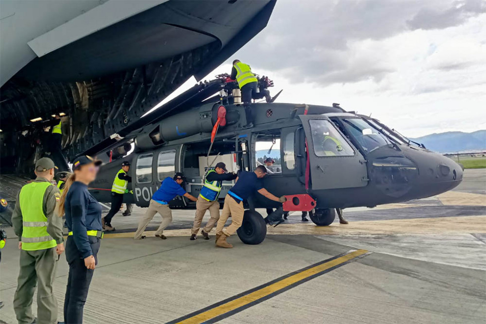 BLACKHAWK Colombia. Foto Mindefensa