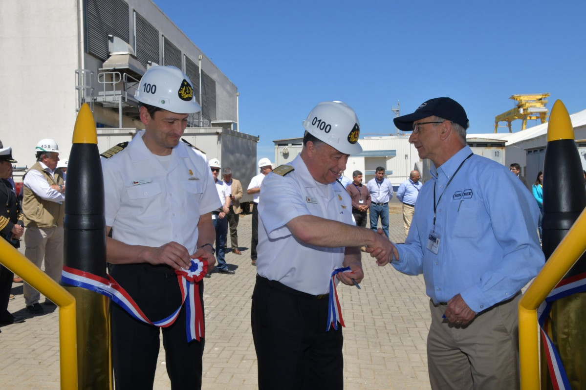 Inauguraciu00f3n de nuevas oficinas de Sisdef en Asmar Talcahuano Firma Sisdef