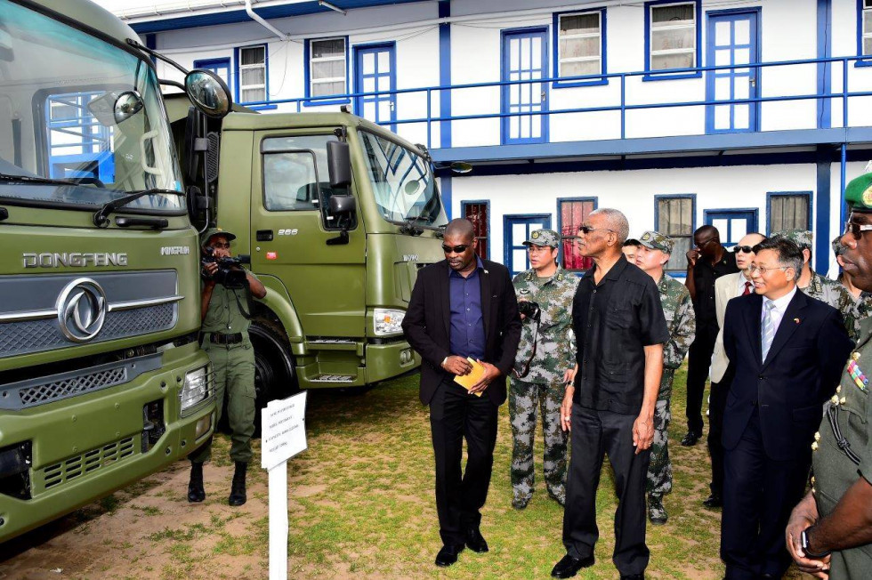 Guyana FzaDefensa Donfeng DonacionChina GDF