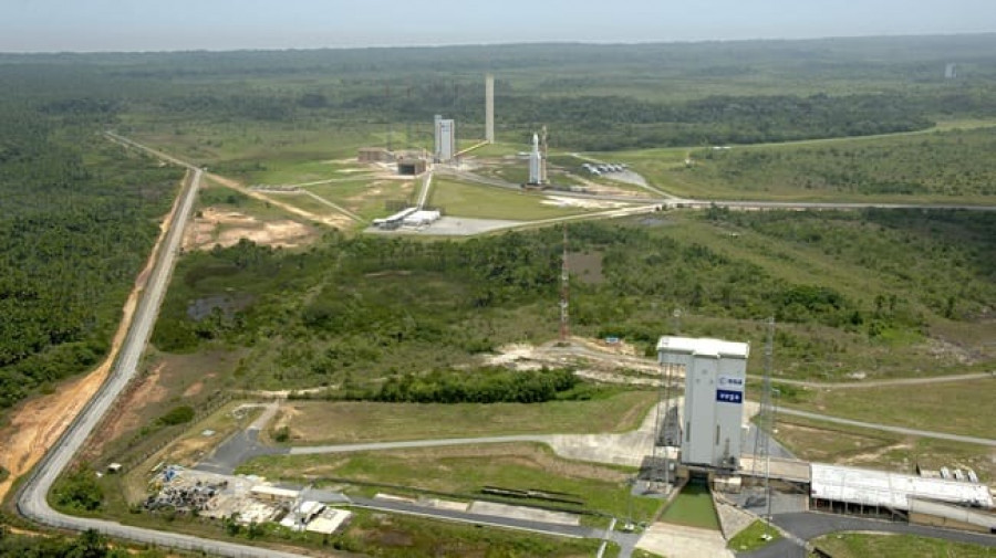 Puerto Espacial de Kourou, en Guyana Francesa. Foto Agencia Espacial Europea