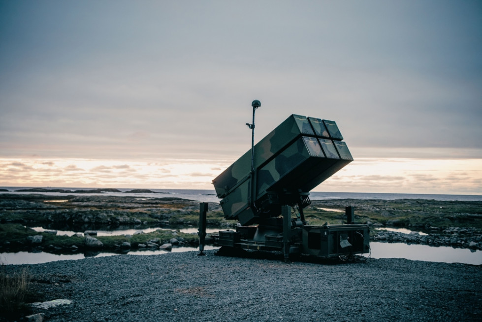 Sistema antiaéreo Nasams. Foto. Kongsberg