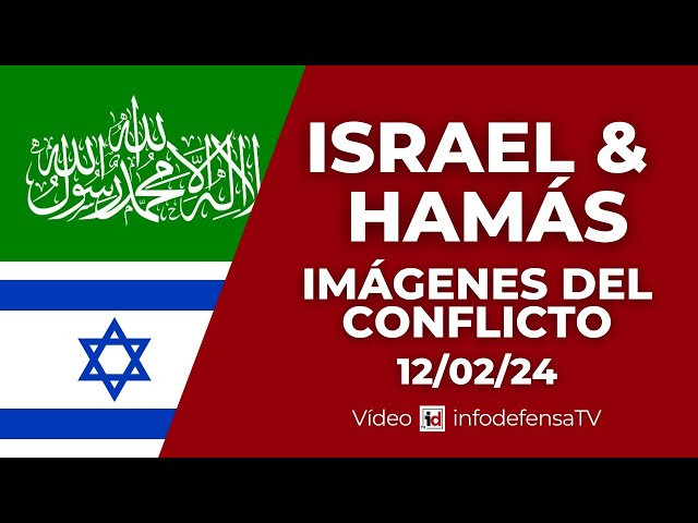 12/02/24 | Guerra Israel y Hamás | Imágenes del conflicto armado