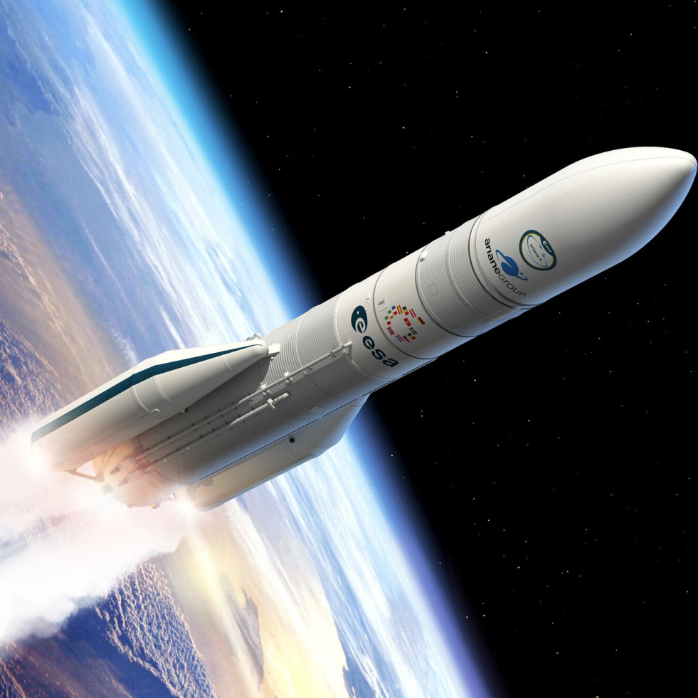 El primer vuelo del lanzador europeo Ariane 6 embarcará dos instrumentos españoles