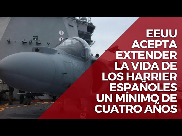 EEUU adjudica dos contratos para el mantenimiento de los Harrier españoles por 25 millones de euros