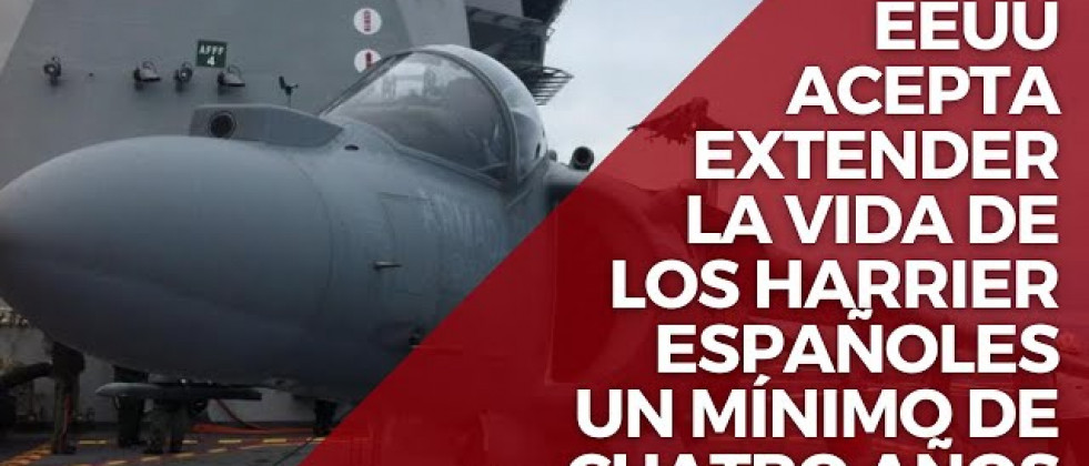 EEUU adjudica dos contratos para el mantenimiento de los Harrier españoles por 25 millones de euros
