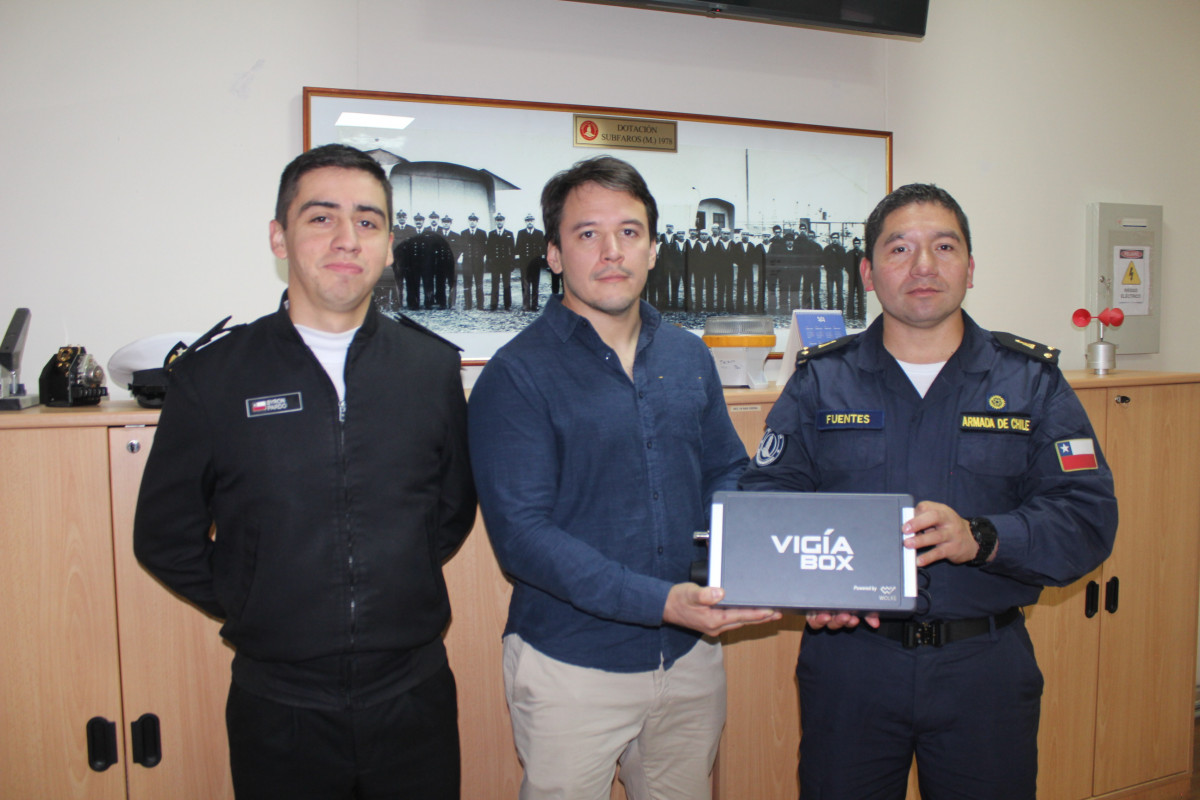 Presentaciu00f3n de sistema Vigu00eda X Firma Armada de Chile