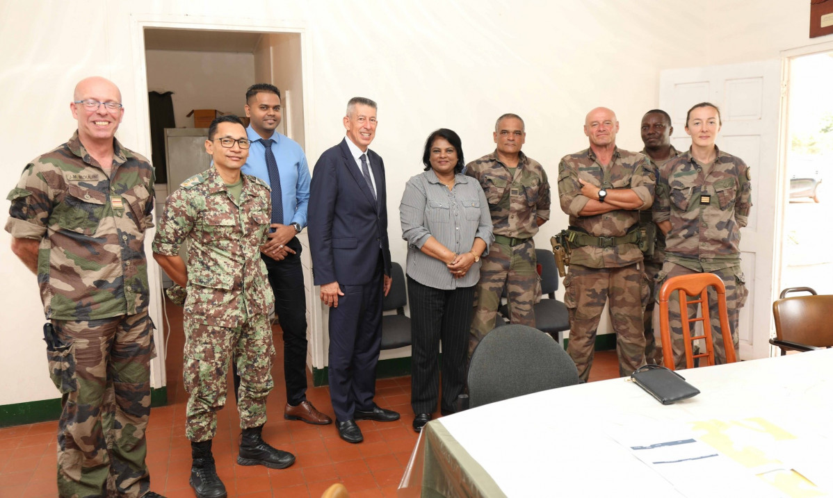 Surinam Ejercito Francia cooperacion France in Suriname and Guyana