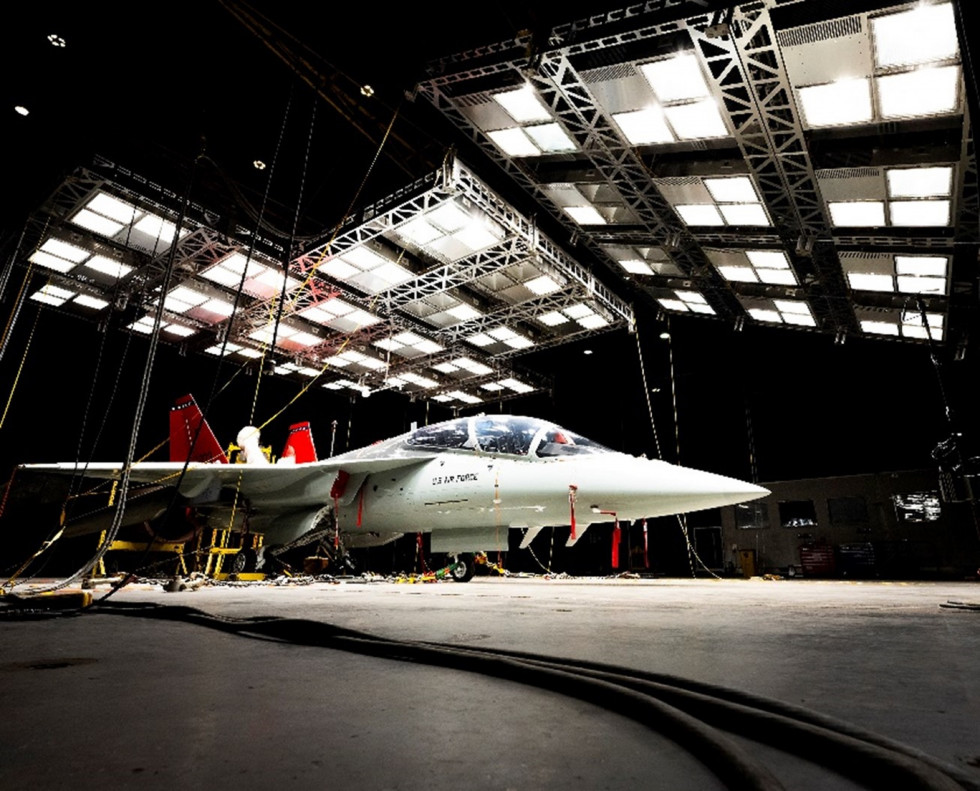 Avión entrenador T 7A Red Hawk. Foto. Boeing