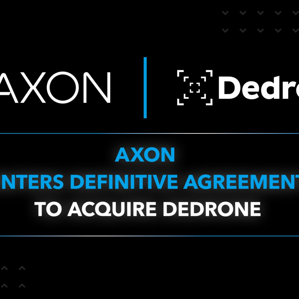 Axon refuerza su cartera de soluciones de seguridad del espacio aéreo con la adquisición de Dedrone