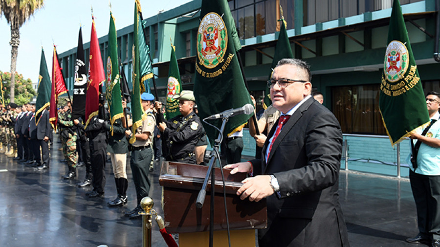 JuanJoseSantivanez nuevoMininter may2024 MininterPeru