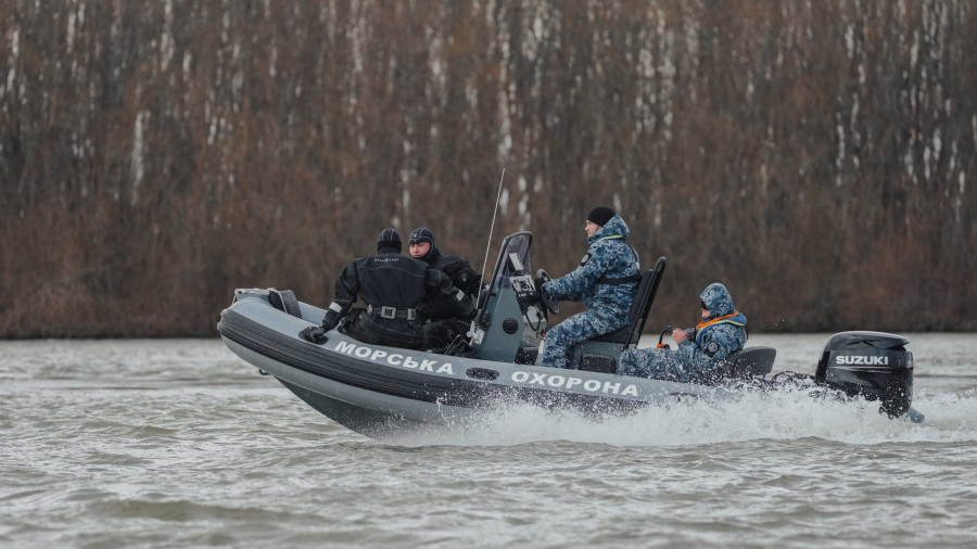 Personal de la Guardia de Fronteras de Ucrania