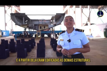 Brasil coloca la quilla de la segunda fragata de la clase Tamandaré