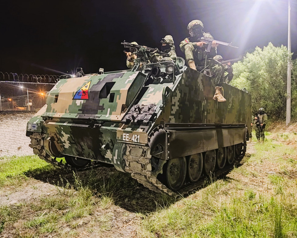 M113 Ecuador. Foto Ejercito del Ecuador