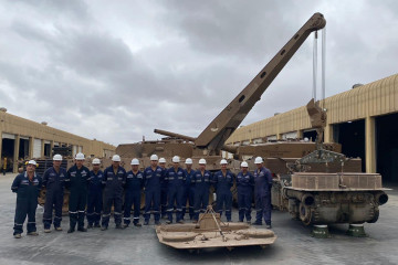 Curso de mantenimiento de tanque Leopard 2A4 en la 3 Brigada Acorazada La Concepción Firma Ejército de Chile