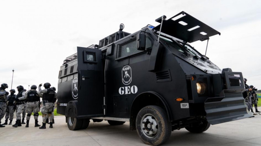 Blindado nuevo policia uruguay