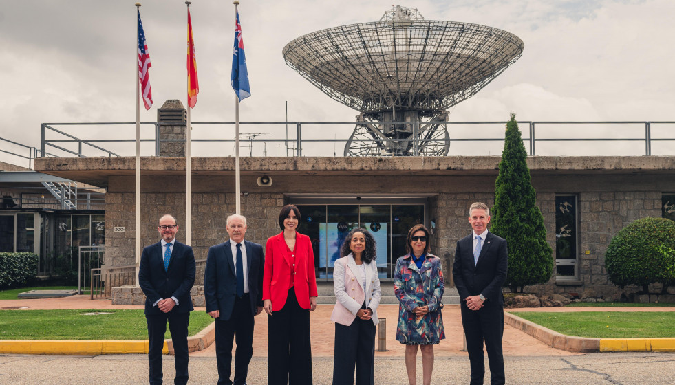 España y EEUU ratifican su trabajo conjunto en la estación de seguimiento de la NASA en Madrid