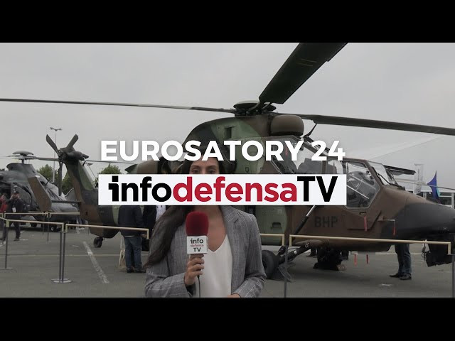 Resumen tercer día de Eurosatory 24 | Exposición de helicópteros | SLDE, Escribano, Xubi y Navantia