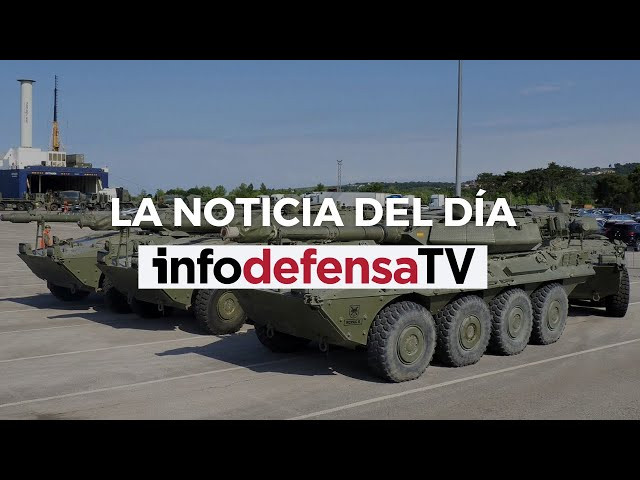 El Ejército de Tierra despliega por primera vez en el exterior el Centauro y el obús Light Gun