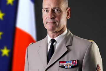 General Pierre Schill, jefe de Estado Mayor del Ejército francés. Foto. Ministerio de las Fuerzas Armadas de Francia