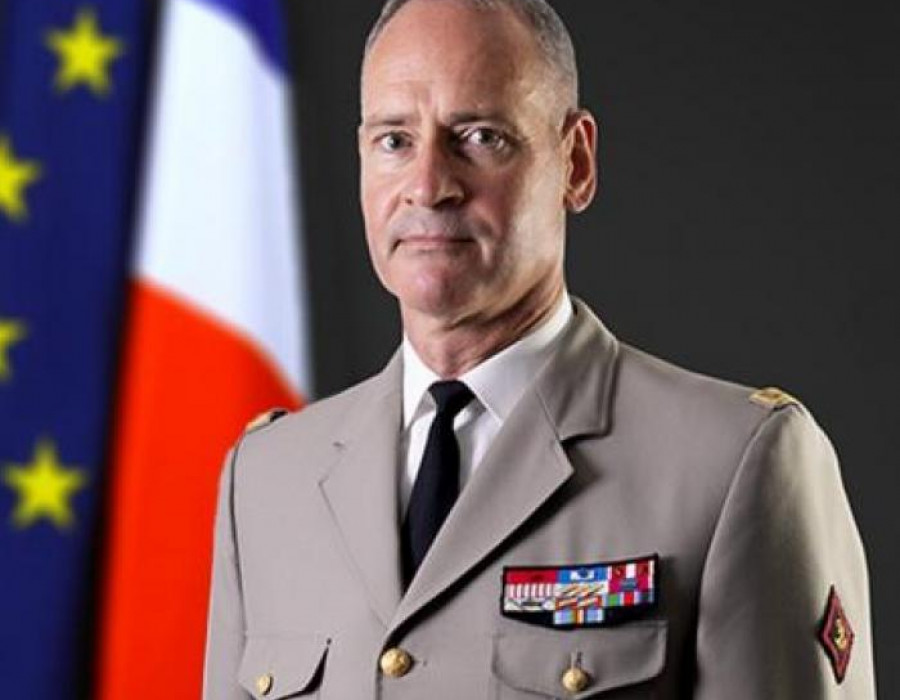 General Pierre Schill, jefe de Estado Mayor del Ejército francés. Foto. Ministerio de las Fuerzas Armadas de Francia