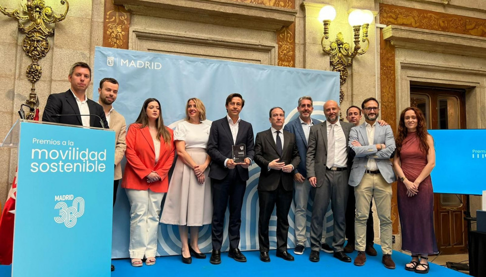 Bluenest by Globalvia recibe el premio Madrid 360 por su proyecto de logística aérea sanitaria Ale-Hop