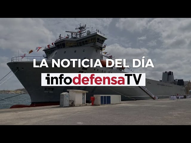 Así es El Camino Español (A-07), el nuevo buque de transporte logístico del Ejército de Tierra